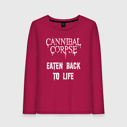 Женский лонгслив Cannibal Corpse Eaten Back To Life Z