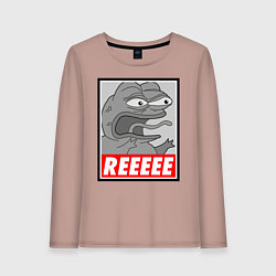 Женский лонгслив Pepe trigger