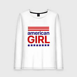 Женский лонгслив American girl