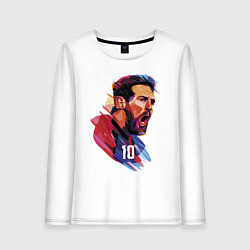 Женский лонгслив Lionel Messi Barcelona Argentina Football