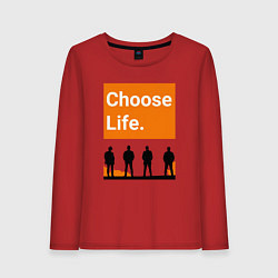 Женский лонгслив Choose Life