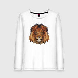Лонгслив хлопковый женский Father Lion, цвет: белый