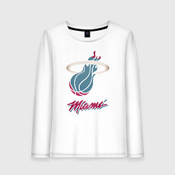 Женский лонгслив Miami Heat