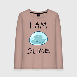 Женский лонгслив I AM SLIME