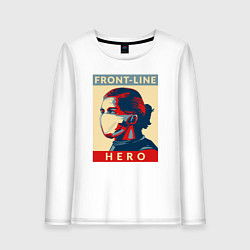 Женский лонгслив Front-Line Hero