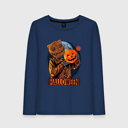 Женский лонгслив Halloween Scarecrow