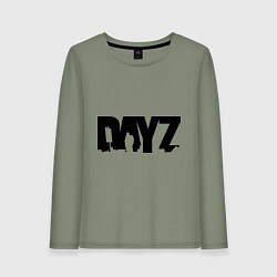 Лонгслив хлопковый женский DayZ, цвет: авокадо