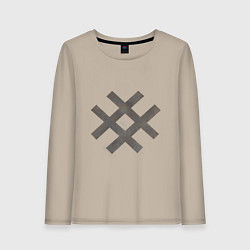 Женский лонгслив Орепей каменный