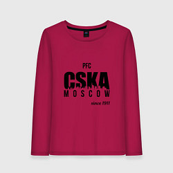 Женский лонгслив CSKA since 1911