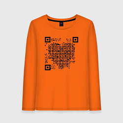 Женский лонгслив QR-Heart