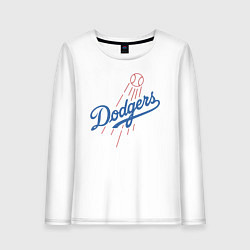 Женский лонгслив Los Angeles Dodgers baseball