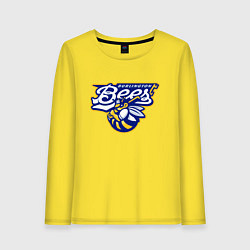 Женский лонгслив Burlington Bees - baseball team