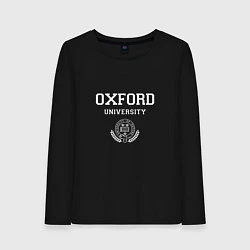 Женский лонгслив University of Oxford - Великобритания