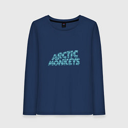 Женский лонгслив Надпись Arctic Monkeys