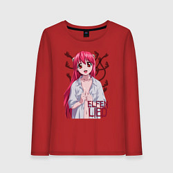 Женский лонгслив Elfen lied Lucy