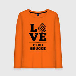 Женский лонгслив Club Brugge Love Классика