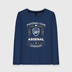 Женский лонгслив Arsenal: Football Club Number 1