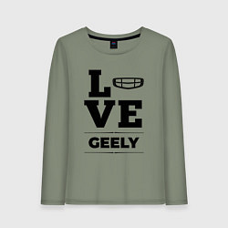 Женский лонгслив Geely Love Classic