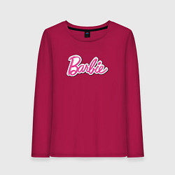 Женский лонгслив Barbie logo