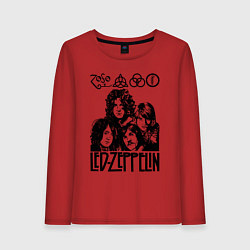 Женский лонгслив Led Zeppelin Black