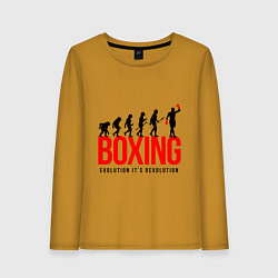 Женский лонгслив Boxing evolution