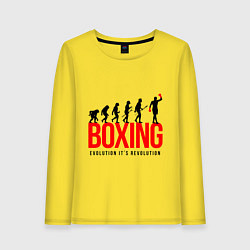 Женский лонгслив Boxing evolution