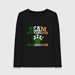 Женский лонгслив Team Notorious