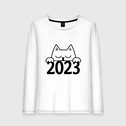 Женский лонгслив Cat 2023