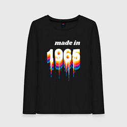 Женский лонгслив Made in 1965 liquid art