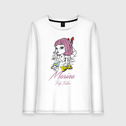 Женский лонгслив Marina - pulp fiction