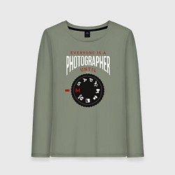 Женский лонгслив Everyone is a photographer until