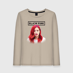 Женский лонгслив Blackpink Rose