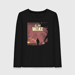 Женский лонгслив Alan Wake art