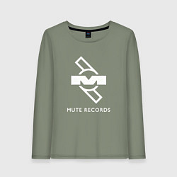 Женский лонгслив Depeche Mode Mute Records Logo