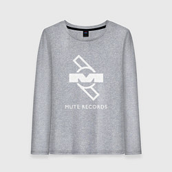 Женский лонгслив Depeche Mode Mute Records Logo