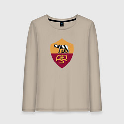 Женский лонгслив Roma fc club