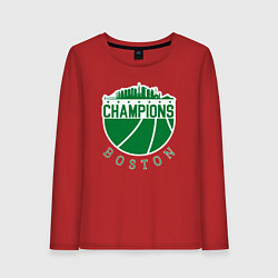 Женский лонгслив Boston champions