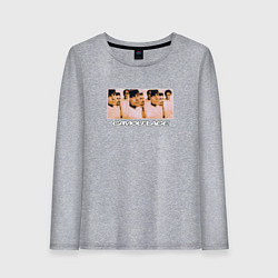 Лонгслив хлопковый женский Camouflage - Sensor single, цвет: меланж