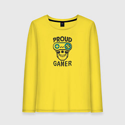 Женский лонгслив Proud Gamer