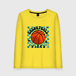 Женский лонгслив Basketball vibes