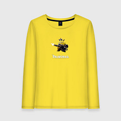 Женский лонгслив Palworld monster logo