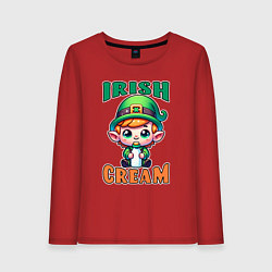 Женский лонгслив Irish Cream