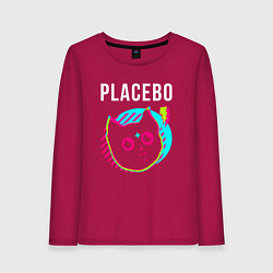 Женский лонгслив Placebo rock star cat