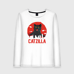 Женский лонгслив Catzilla