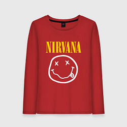 Женский лонгслив Nirvana original