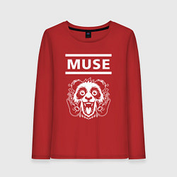 Женский лонгслив Muse rock panda