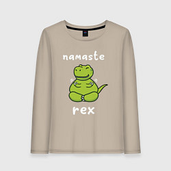 Женский лонгслив Namaste Rex