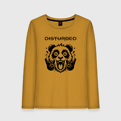 Женский лонгслив Disturbed - rock panda
