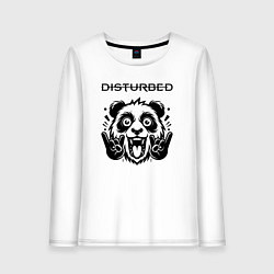 Женский лонгслив Disturbed - rock panda