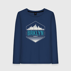 Женский лонгслив Brooklyn city